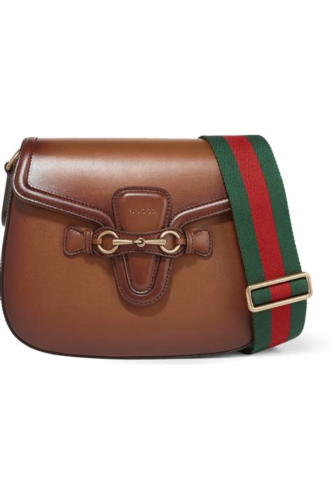 gucci handkerchief bag brown trim|gucci leather shoulder bag.